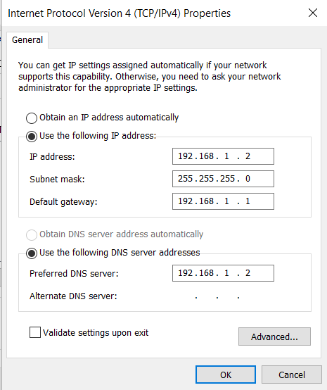 Network Configuration